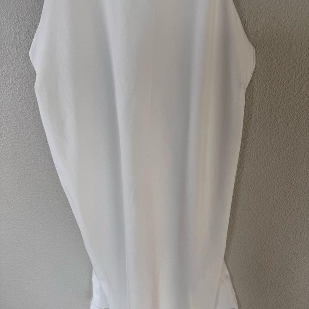 Vuori Volley Dress White Active Tennis Pickleball Athleisure Women’s Size Large - Picture 4 of 15
